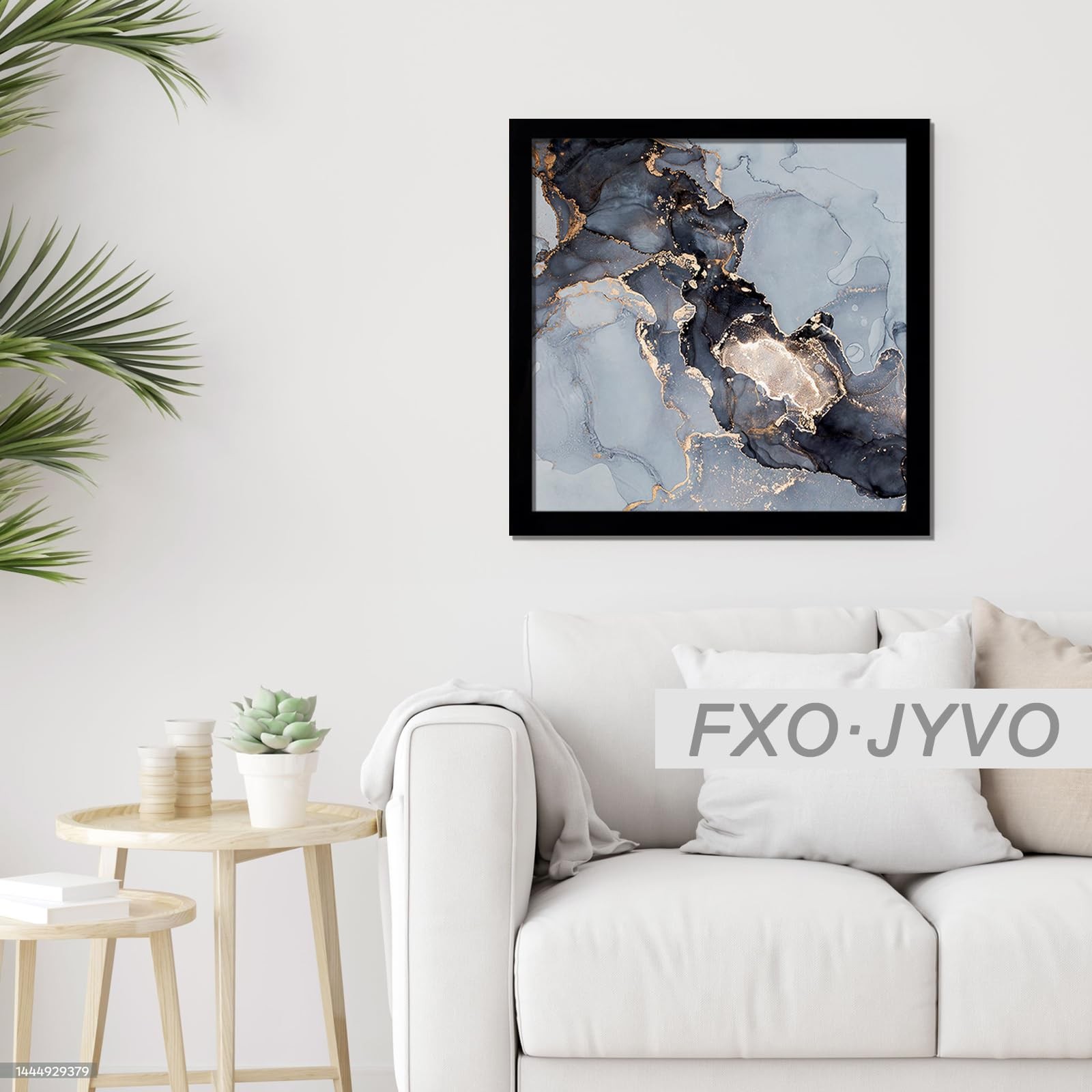 11x11 Picture Frame in Brown - Horizontal and Vertical Formats for 11x11 gallery