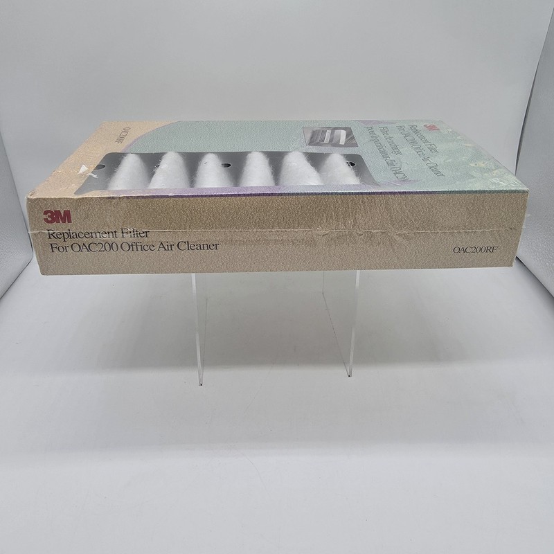 3M Replacement Filter For OAC200 Office Air Cleaner New Sealed OAC200RF 1995 USA gallery