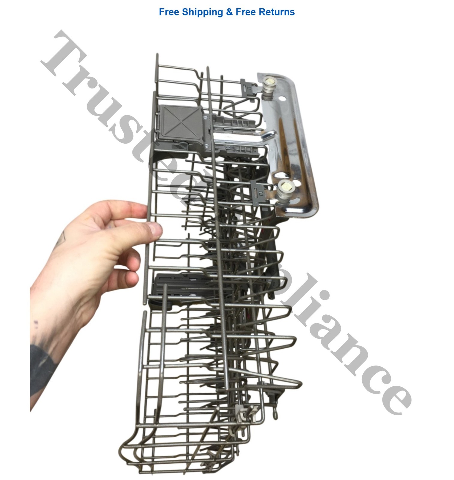 OEM 💯✔️ W10727422 WHIRLPOOL DISHWASHER UPPER RACK W10727422 Free Shipping gallery