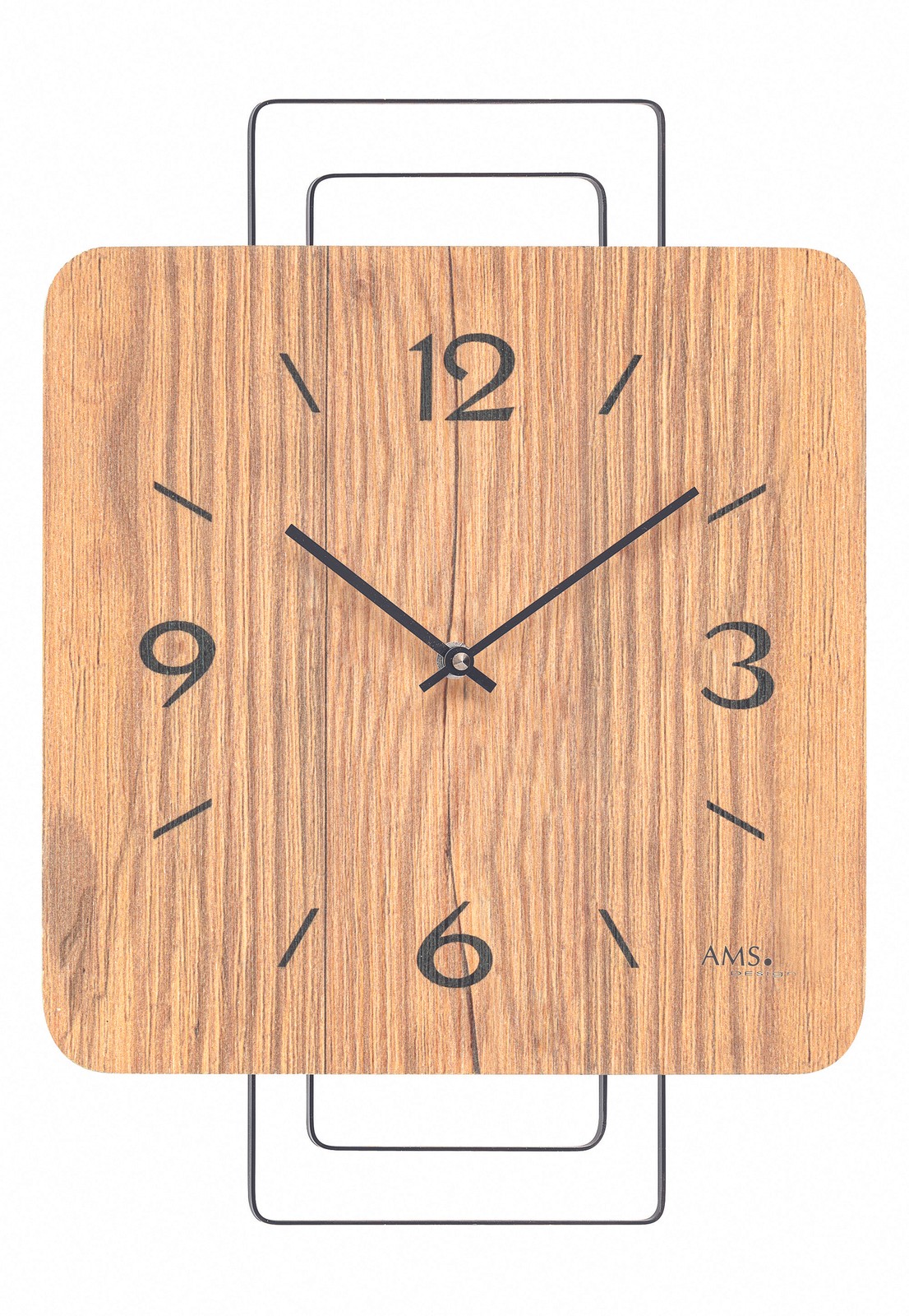 Modern Wall Clock with Quartz Movement by AMS gallery