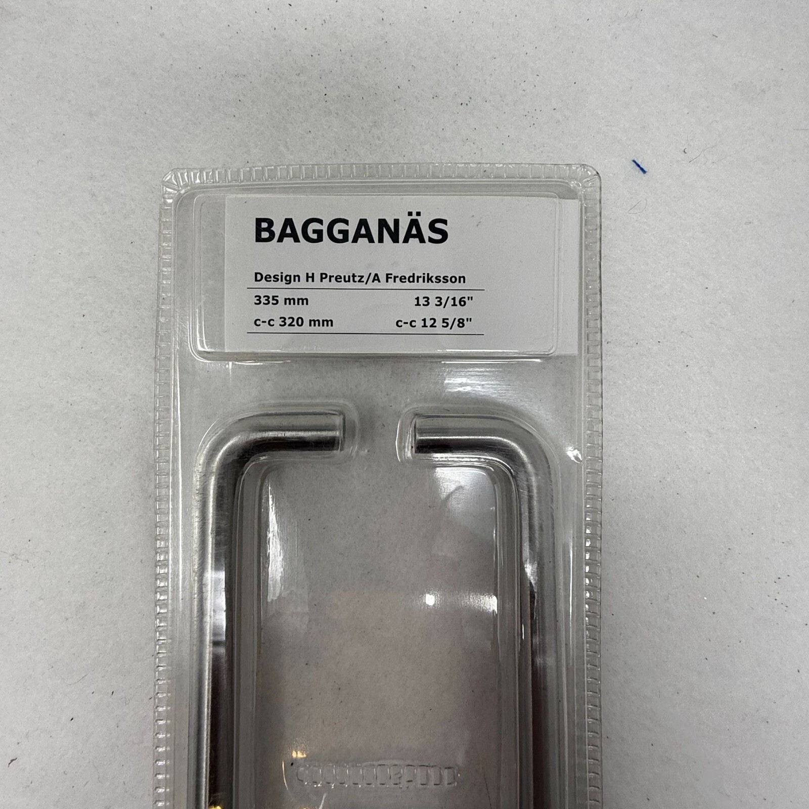 Bagganäs Stainless Steel Cabinet Handles Mounting Screws 13 3/16" (335mm) IKEA gallery