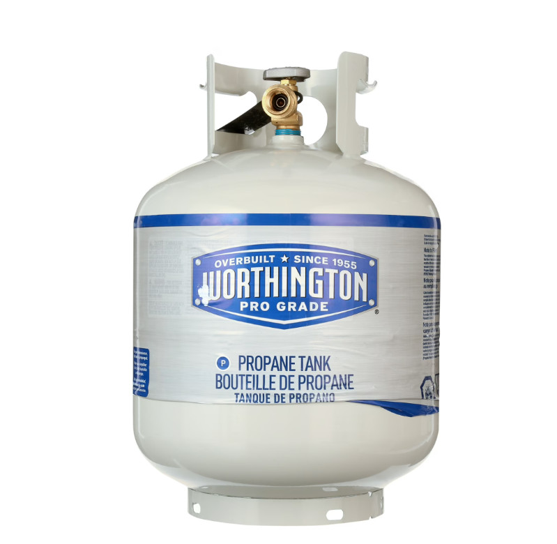 Worthington Pro Grade 20-Pound Refillable Propane Tank, Propane Not Included gallery
