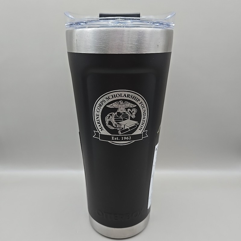 NEW OtterBox Elevation 20 Oz. Black Tumbler Marine Corps Scholarship Foundation gallery
