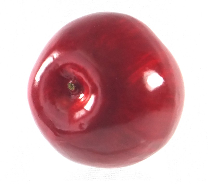 Artificial Jonathan Nova Apple Large Shiny Plastic Fruit Round Red Apples Fake gallery