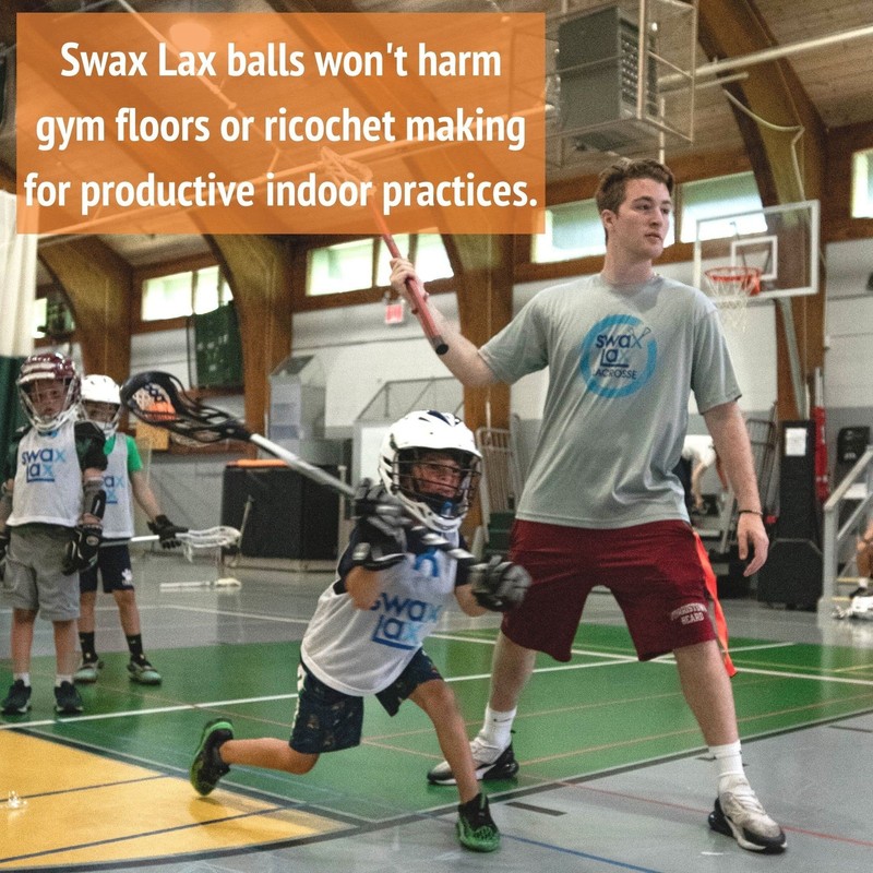 Lacrosse Balls for Practice and Training Low Bounce, Indoor/Outdoor Use gallery