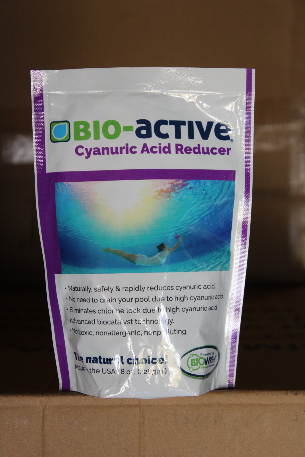 Bio-Active Cyanuric Acid and Conditioner Reducer 8 ounce pouch gallery