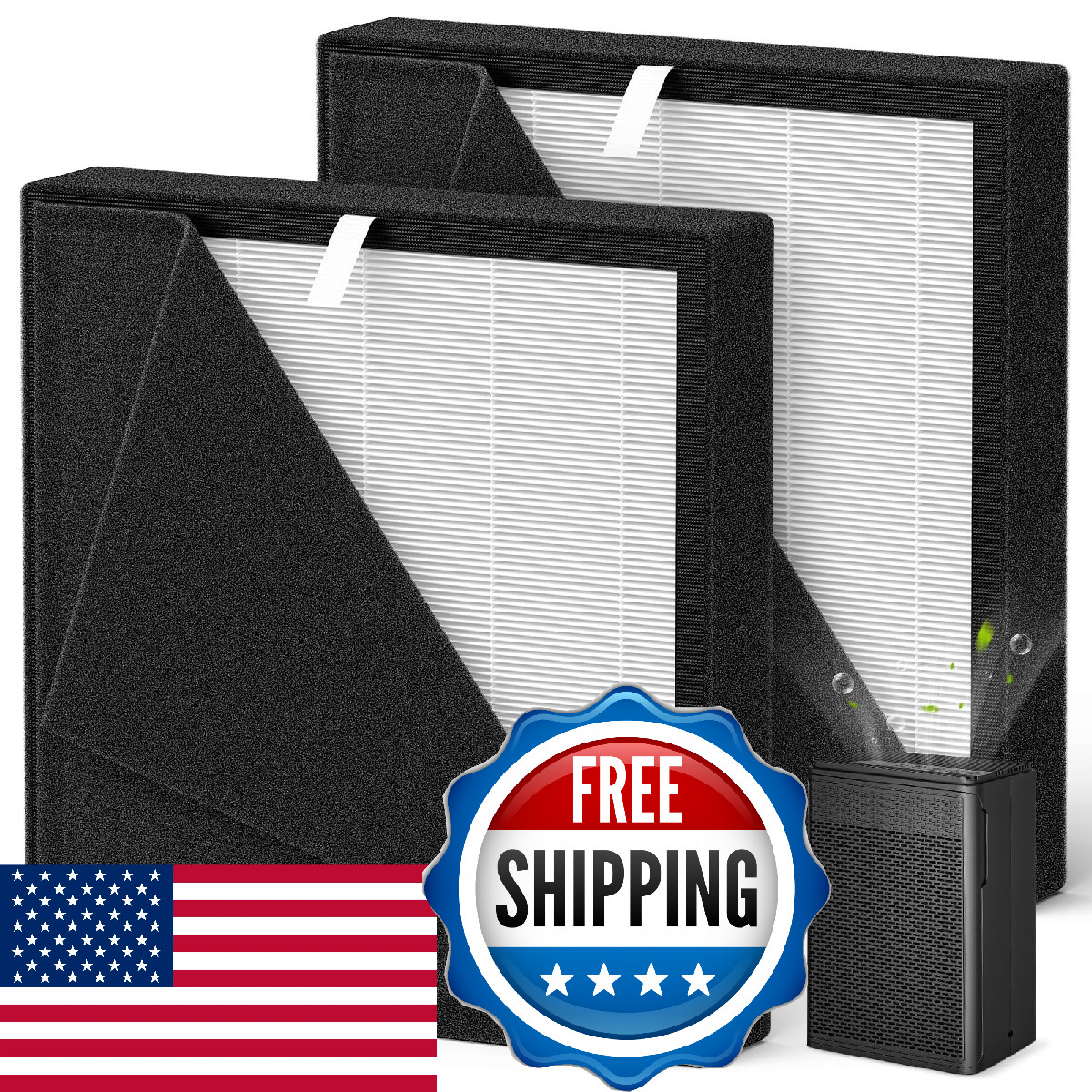 P280 P260 Filter Replacement for TPLMB YARIKI AIUZLK Washable Carbon Pre-Filter gallery
