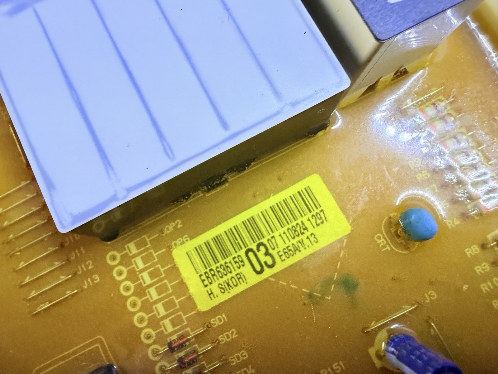 LG Dryer Control Board P# EBR63615903 EBR62707610 gallery