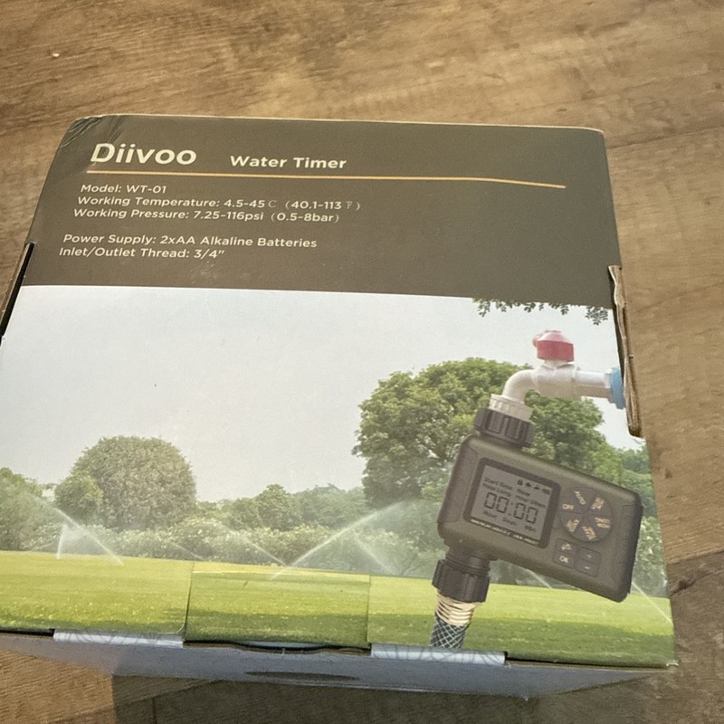 Diivoo Water Timer. WT-01 NEW (2pack) gallery