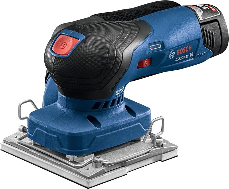 Build Your Own Bundle Bosch GSS18V-40N 1/4 Sheet No-Slip Sandpaper 17 Grits gallery