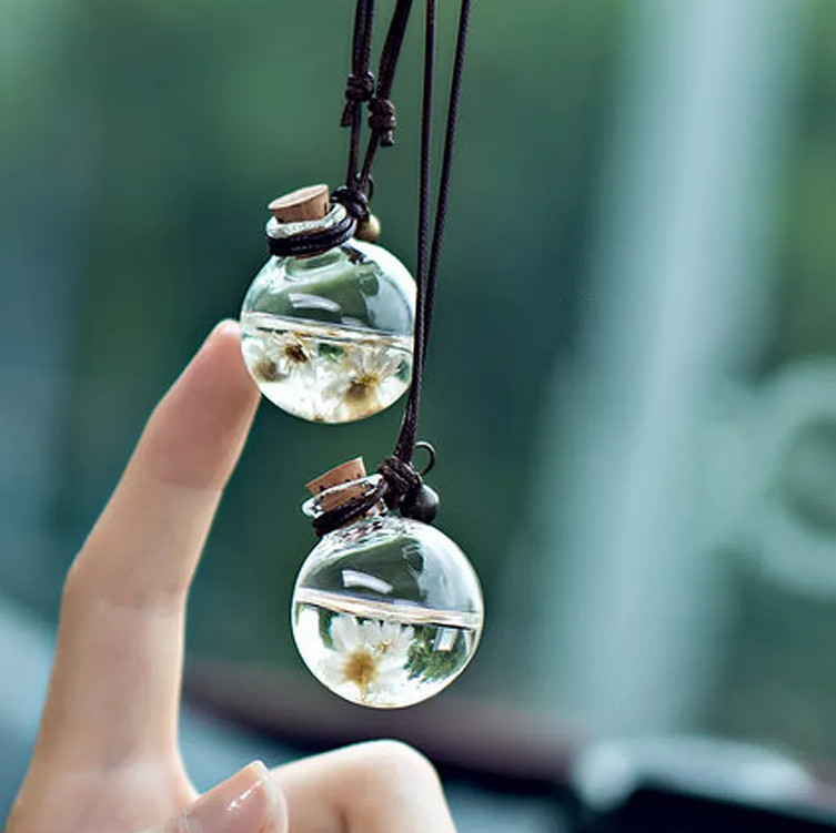 2 pc Handmade hanging perfume scent diffuser 10 ml car air freshener gallery