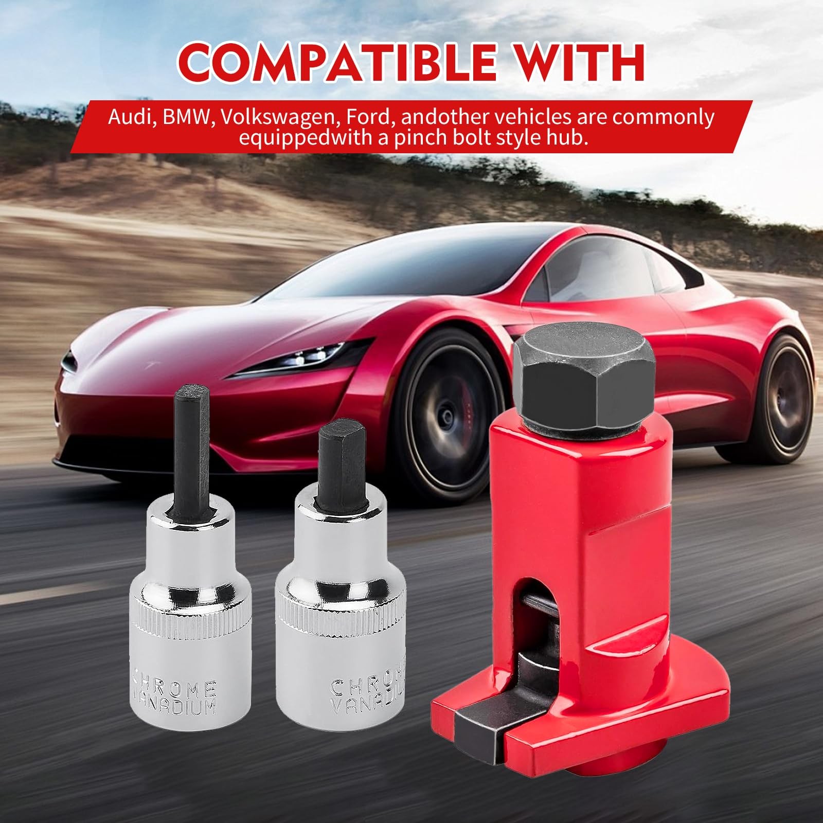 3Pcs Strut Spreader Tool, Universal Suspension Knuckle Spreader... gallery