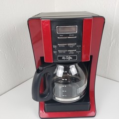 Mr. Coffee 12 Cup Programmable Coffee Maker Red Black BVMC-EVX23-RB