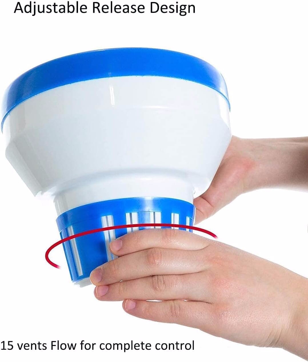 Swimming 7" Pool Floating Chemical Dispenser Floater 1", 3" Chlorine Tablet Tabs gallery