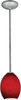 Brushed Steel Firebird Pendant Light, 1-Light 10W Brandy Finish gallery