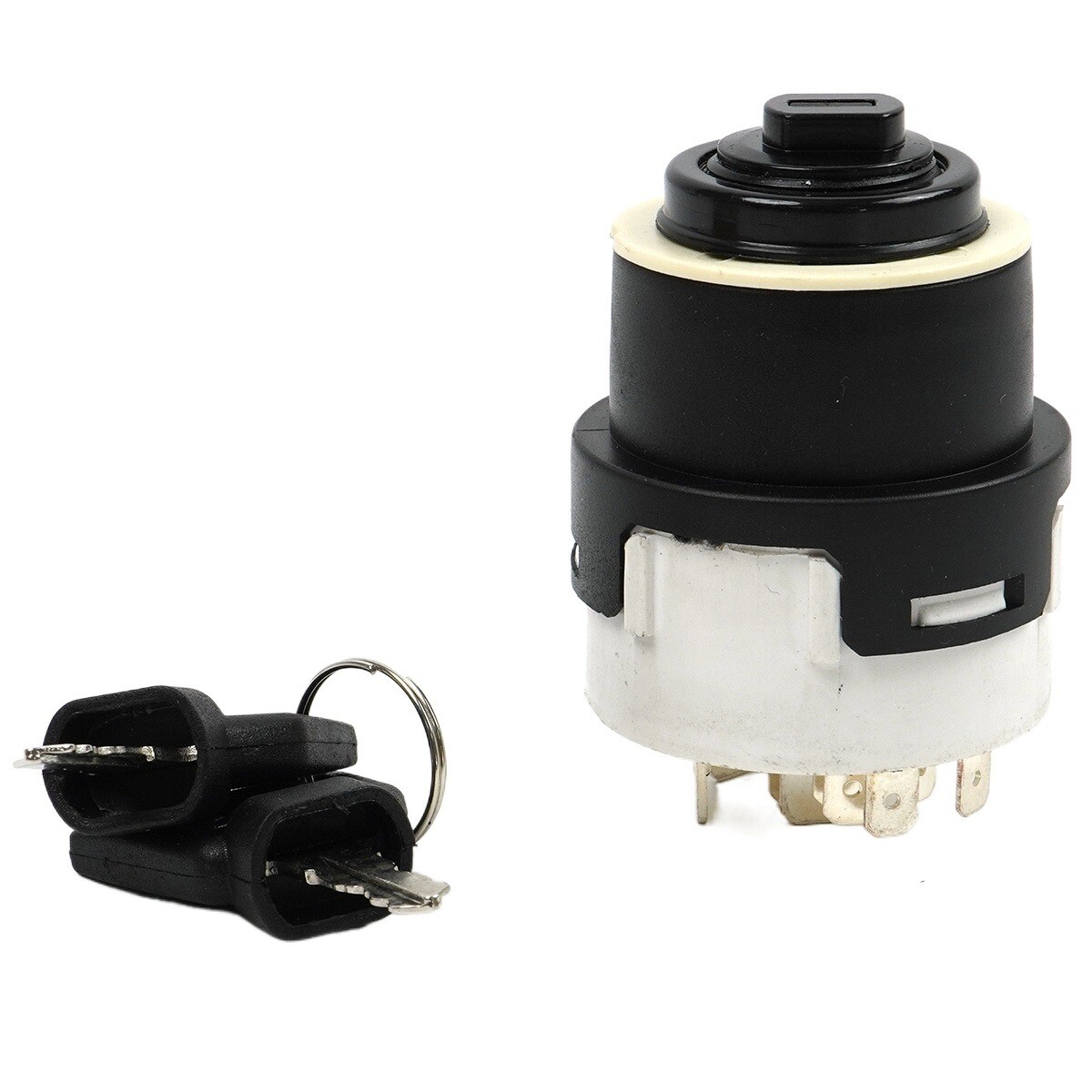 Ignition Switch w/2 Keys 85804674 For New Holland LB75 LB115 675E 555E 575E B115 gallery