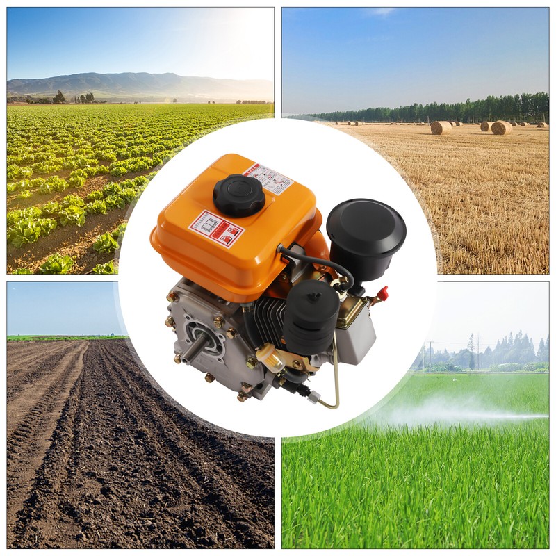 196cc Diesel-Powered Engine SingleCylinder Air Cool For Small Agricultural Motor gallery
