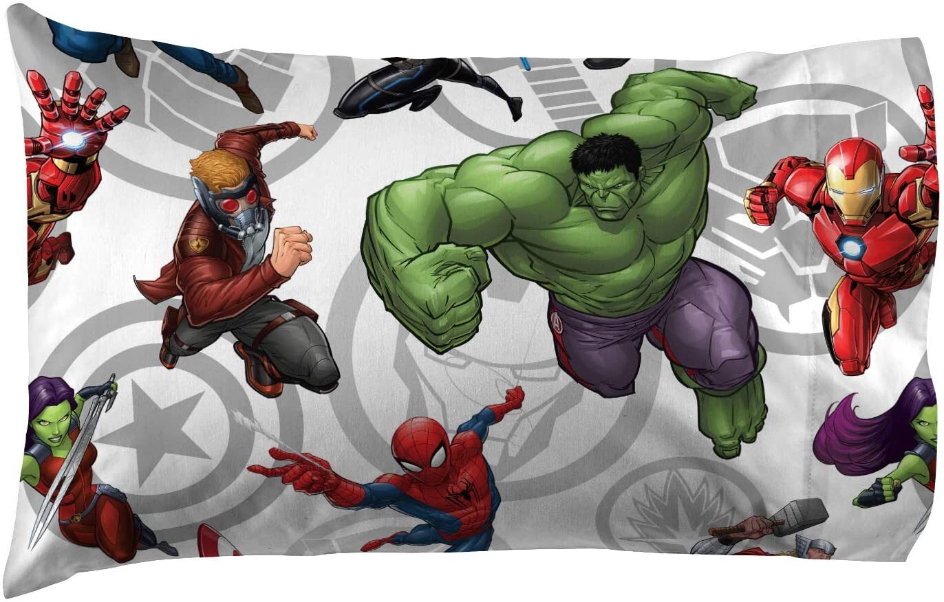 Marvel Avengers "Superheroes" Kids Microfiber Sheet Set - W9062389645 gallery