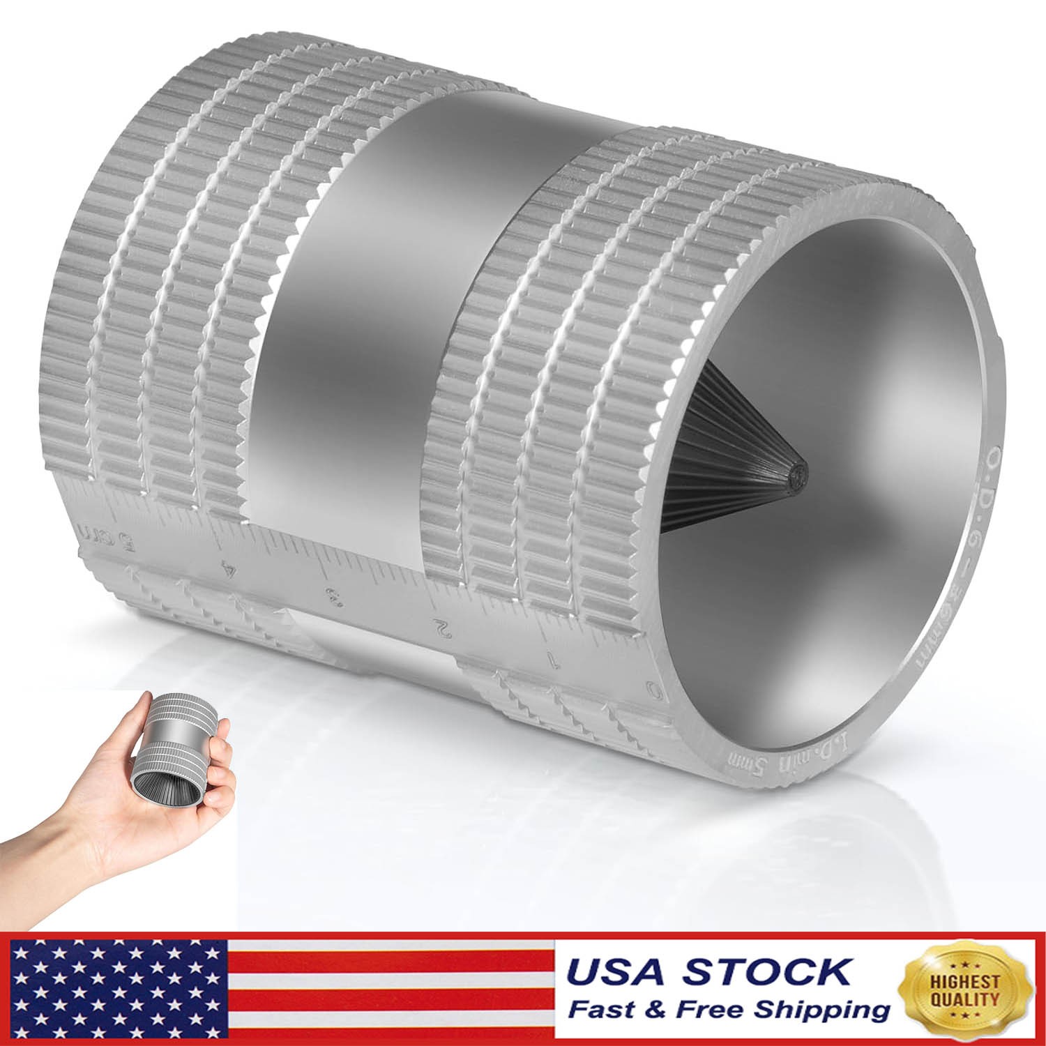 Reaming Tool for Copper,Stainless Steel Tubing,Pipe Reamer Sizes 1/4" to 1-1/4" gallery