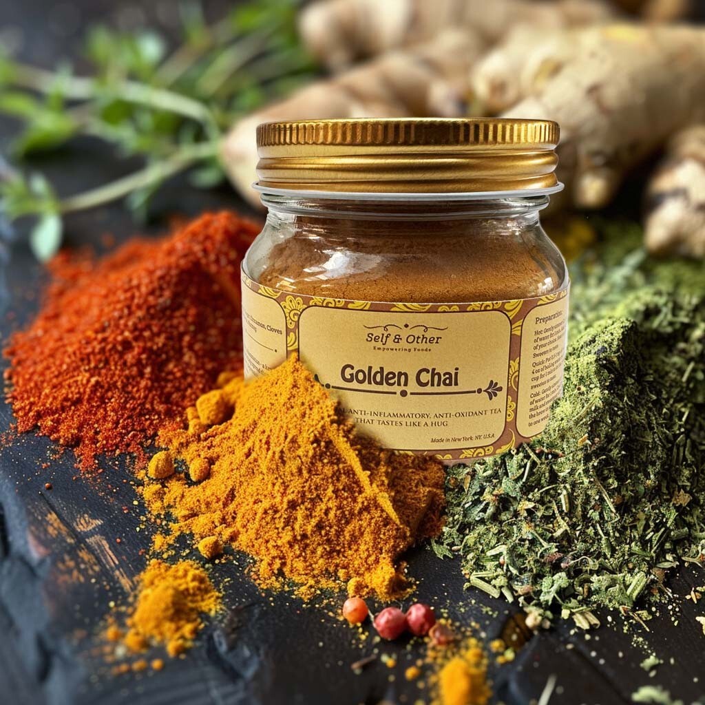 Golden Chai - Narural Turmeric-based Anti-inflammatory, Anti-oxidant Drink gallery