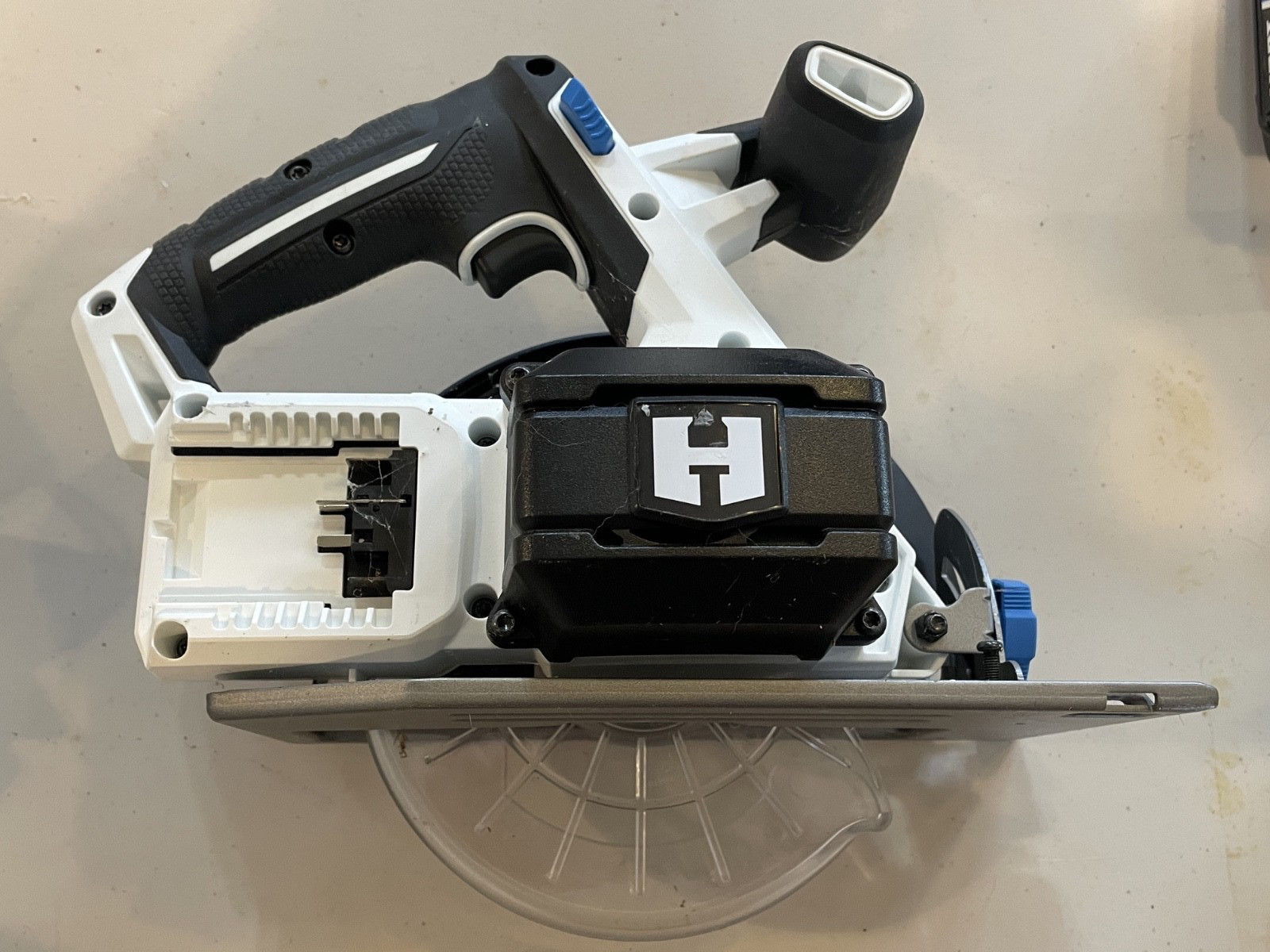 HART HPCS01 20V CORDLESS 6- 1/2" CIRCULAR SAW Gently Used Tool/Charger NO blade gallery