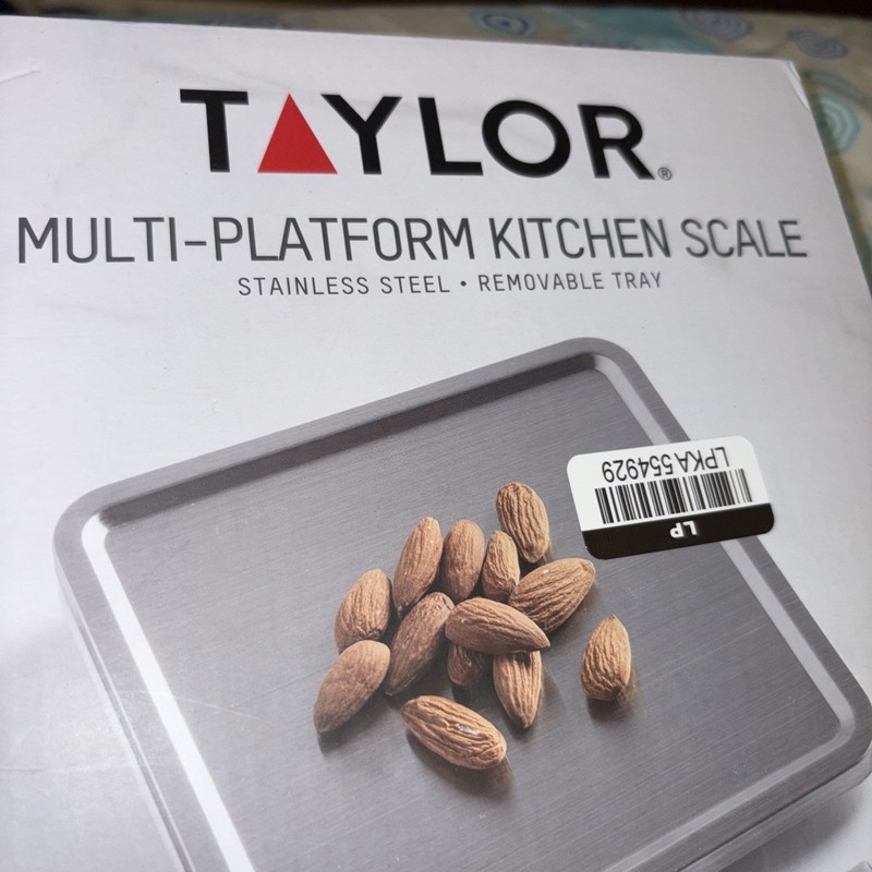 Taylor Multi-Platform Kitchen Scale Up To 11 Pounds Max Stainless Steel 5270842 gallery