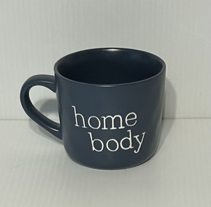 “home body” Embossed Slate Blue 16oz Mug Brand New gallery
