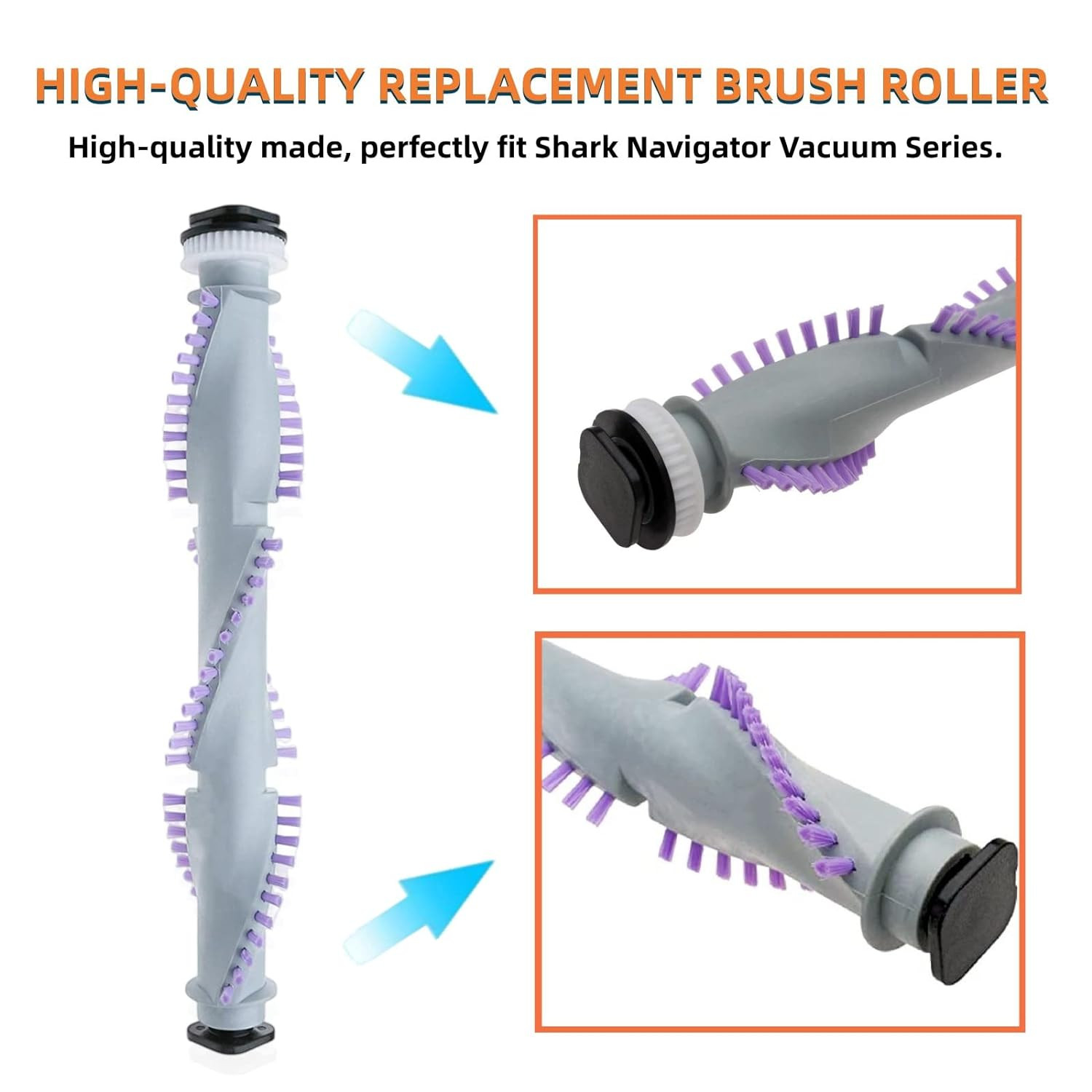 Replacement Brush Roll for Shark Navigator NV350,NV351,NV352,NV355,NV356,NV356E, gallery