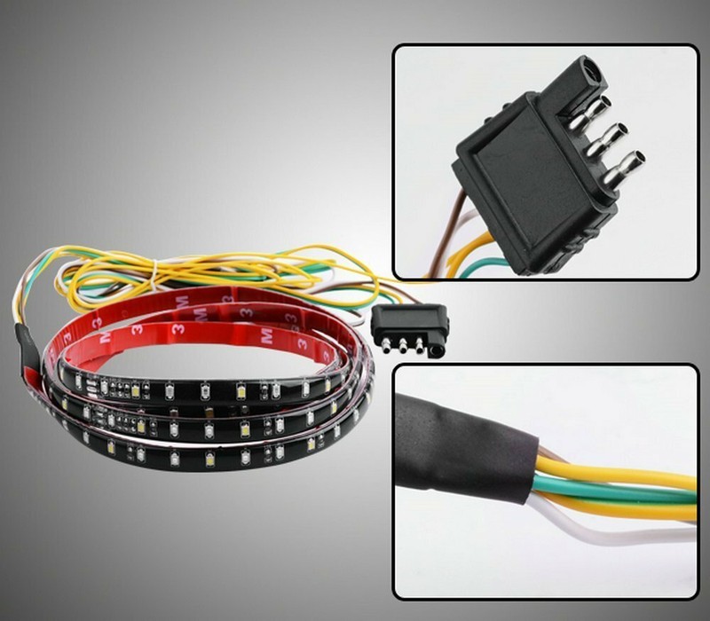60" LED Tailgate Strip Light Bar Reverse Brake Turn Signal Light for Car Truck gallery
