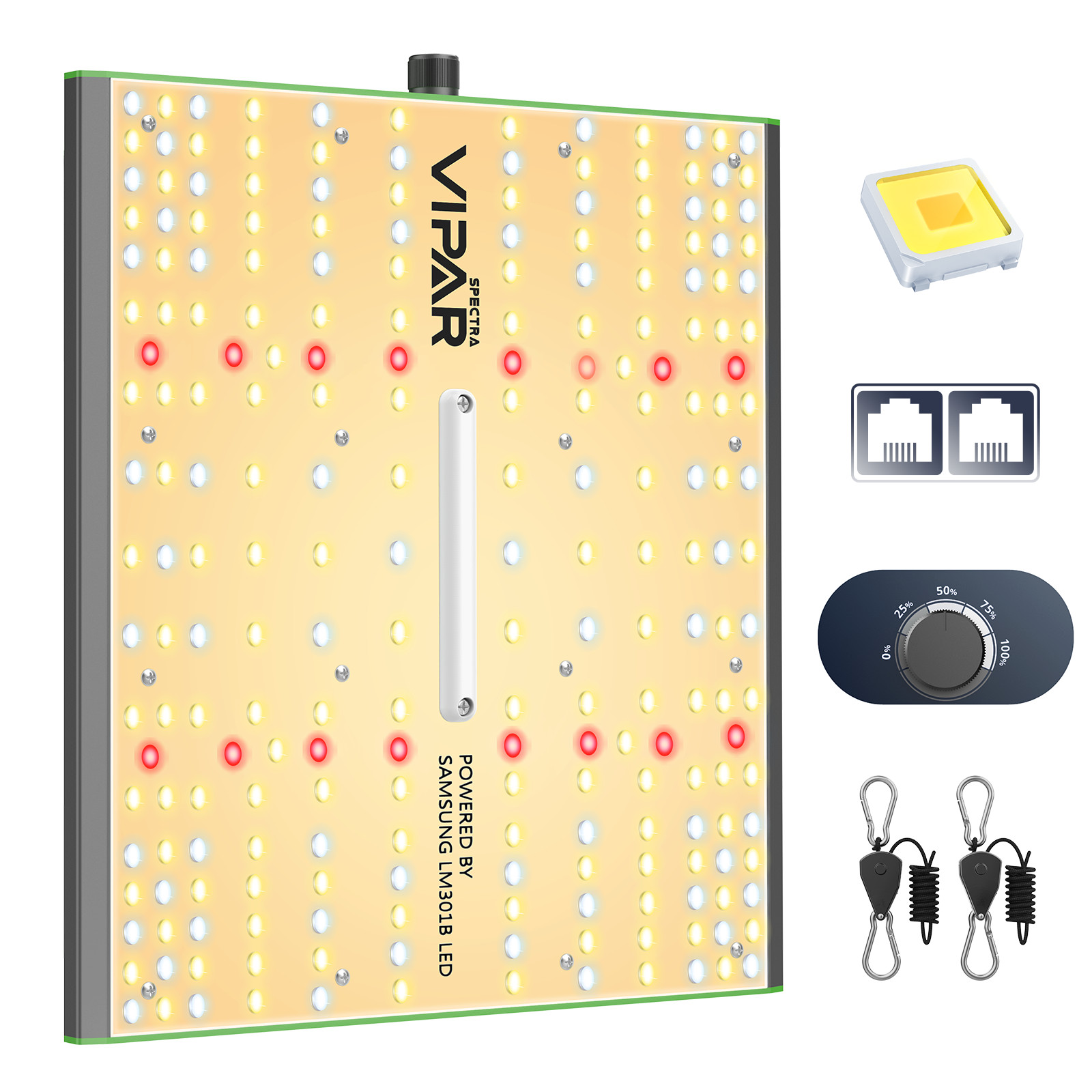 VIPARSPECTRA P1000 LED Grow Light Full Spectrum for 2x2ft Grow Tent Indoor Plant gallery