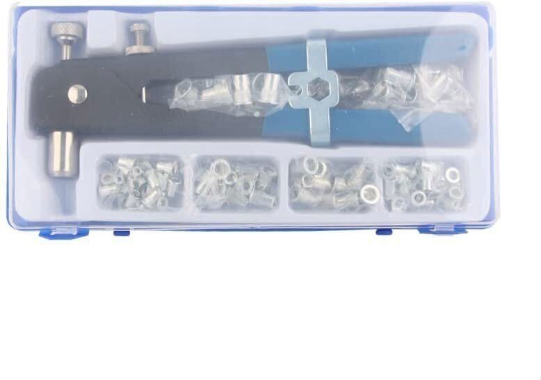 86pc Threaded Nut Rivet Gun M3-M8 Insert Tool Riveter Rivnut Setter Riveting Kit gallery