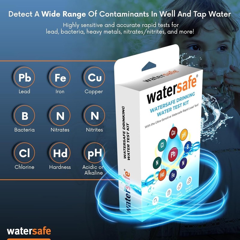The Water Testing Kit for Drinking Water, Well and Tap Water, Sensitive Lead... gallery