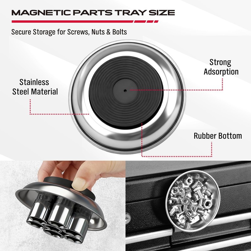 6-Piece Telescoping Magnetic Pickup Tools Set: 31in Portable Pickup... gallery