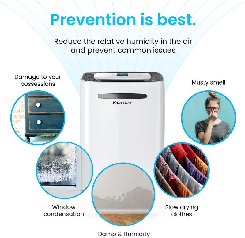 Large Coverage Dehumidifier - Ideal for Home and Commercial gallery