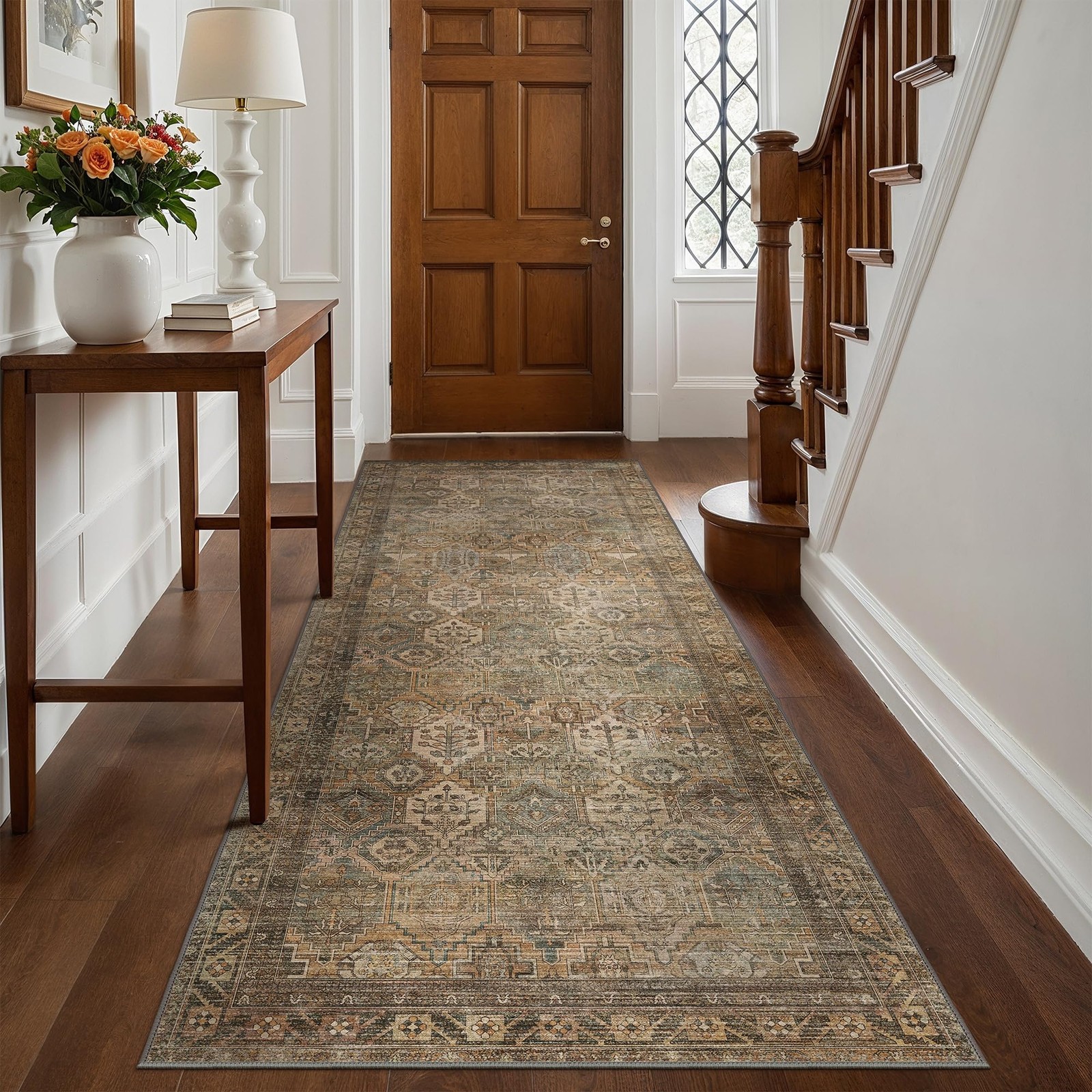 Washable Runner Rug 2x5 for Hallway Entryway Kitchen, Machine Washable Runner gallery