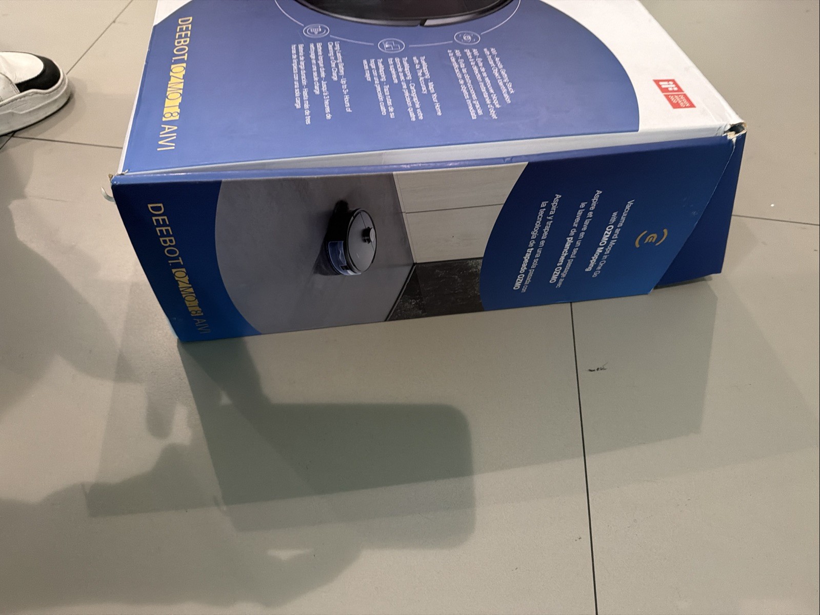 ECOVACS DEEBOT OZMO T8 Robot Vacuum & Mop Cleaner - 180min Runtime gallery