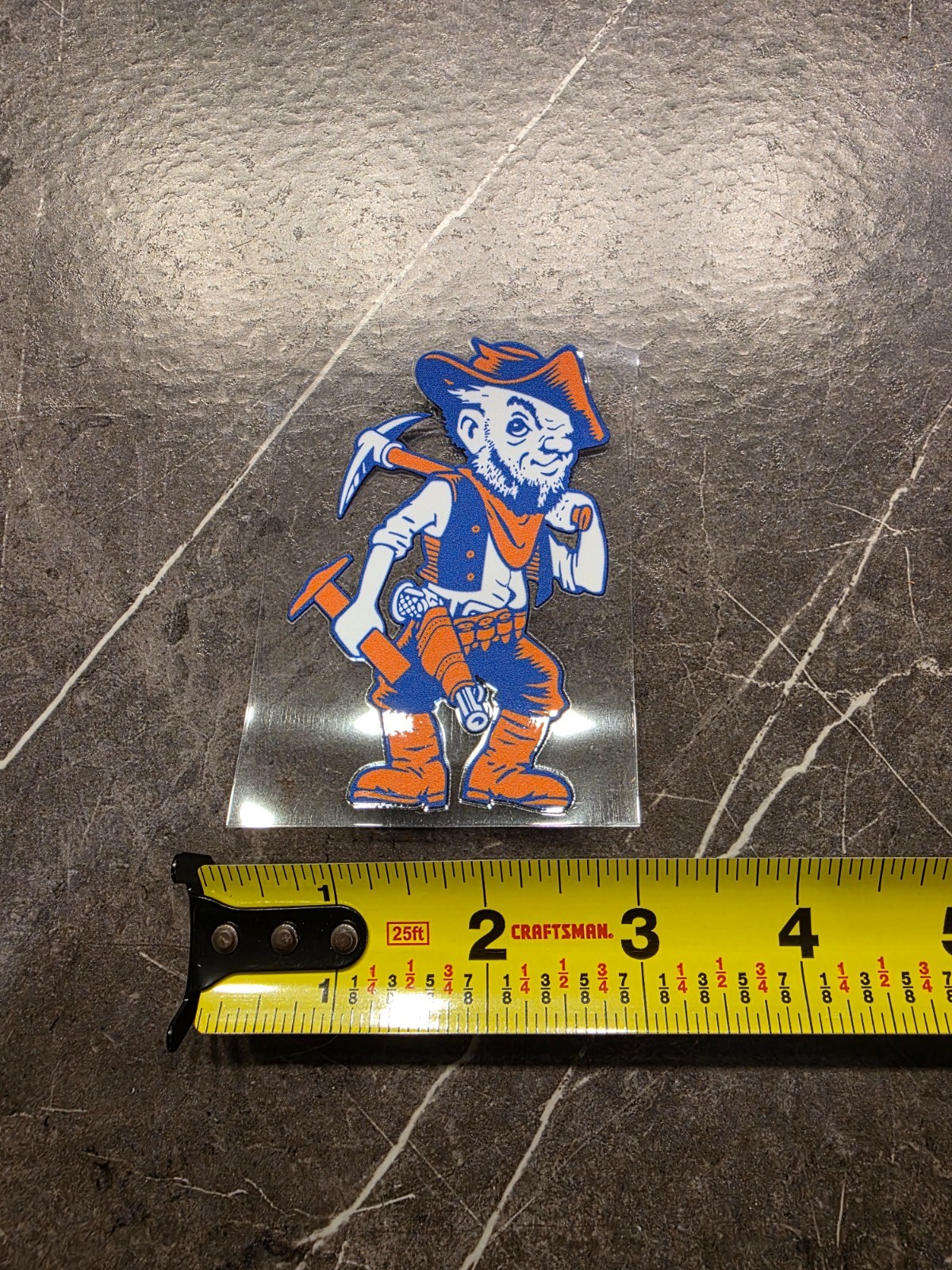 UTEP Miners Decal Sticker | UV DTF | University of Texas El Paso gallery