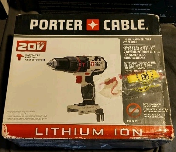 Porter Cable PCC600LB 20V Max 1/2" Lithium Ion Drill Driver gallery