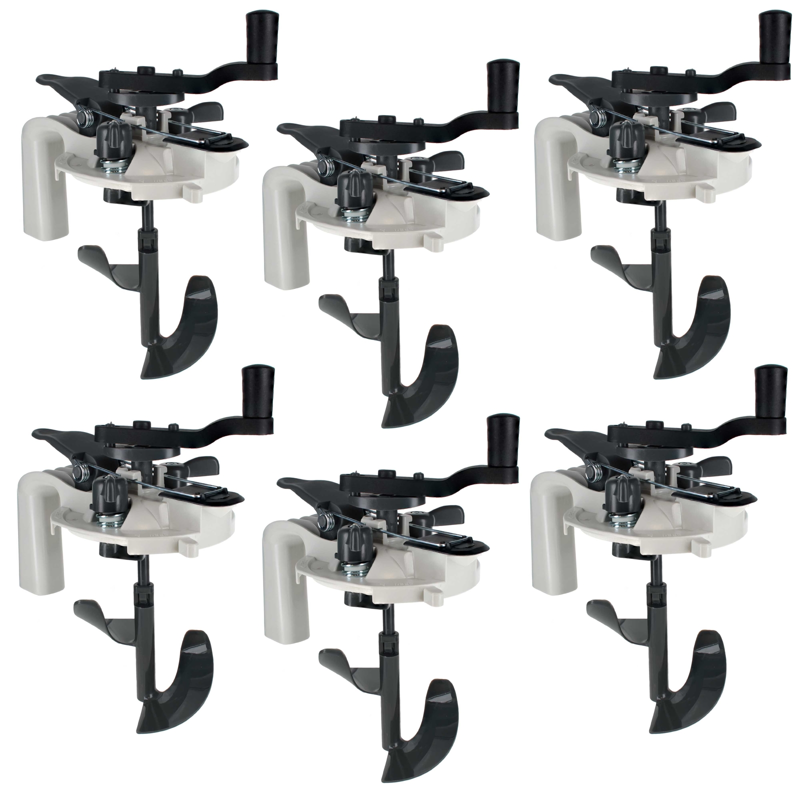 6 Pack Paint Can Mixing Lid & Pouring Spout, 1 Quart Size, Stirring Mix Blade gallery