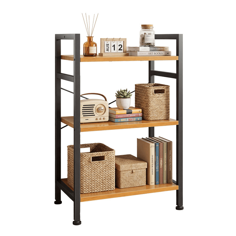 3 Tier Bookshelf, Free Standing Shelf, Bookcase Shelf Storage Organizer gallery