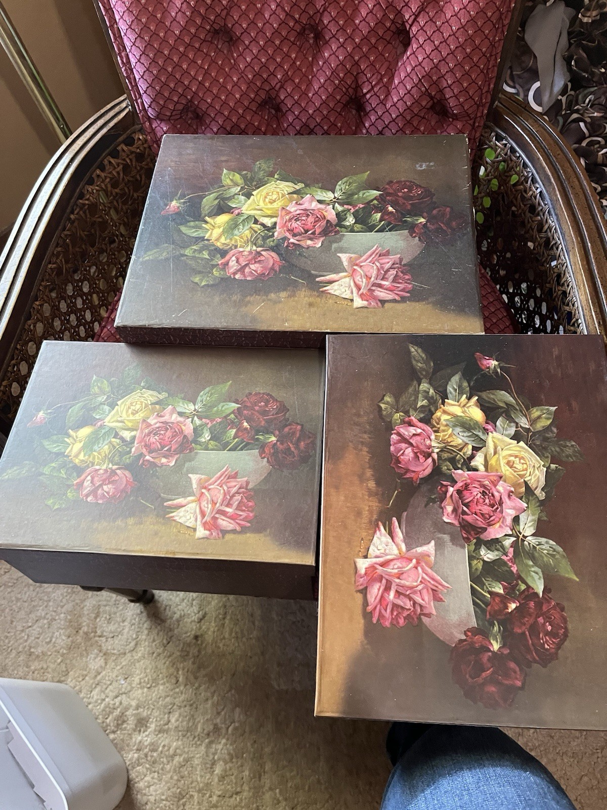 Absolutely Beautiful Stacking Storage Boxes gallery