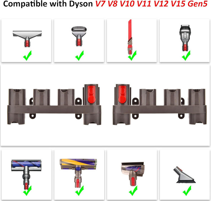 Docking Station Accessory Holder Attachments Organizer for Dyson Gen5 G5 V15 V7 gallery