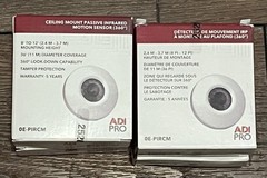 ADI PRO W BOX 0E-PIRCM Ceiling Mount PIR Motion Sensor (360°) Lot Of 4