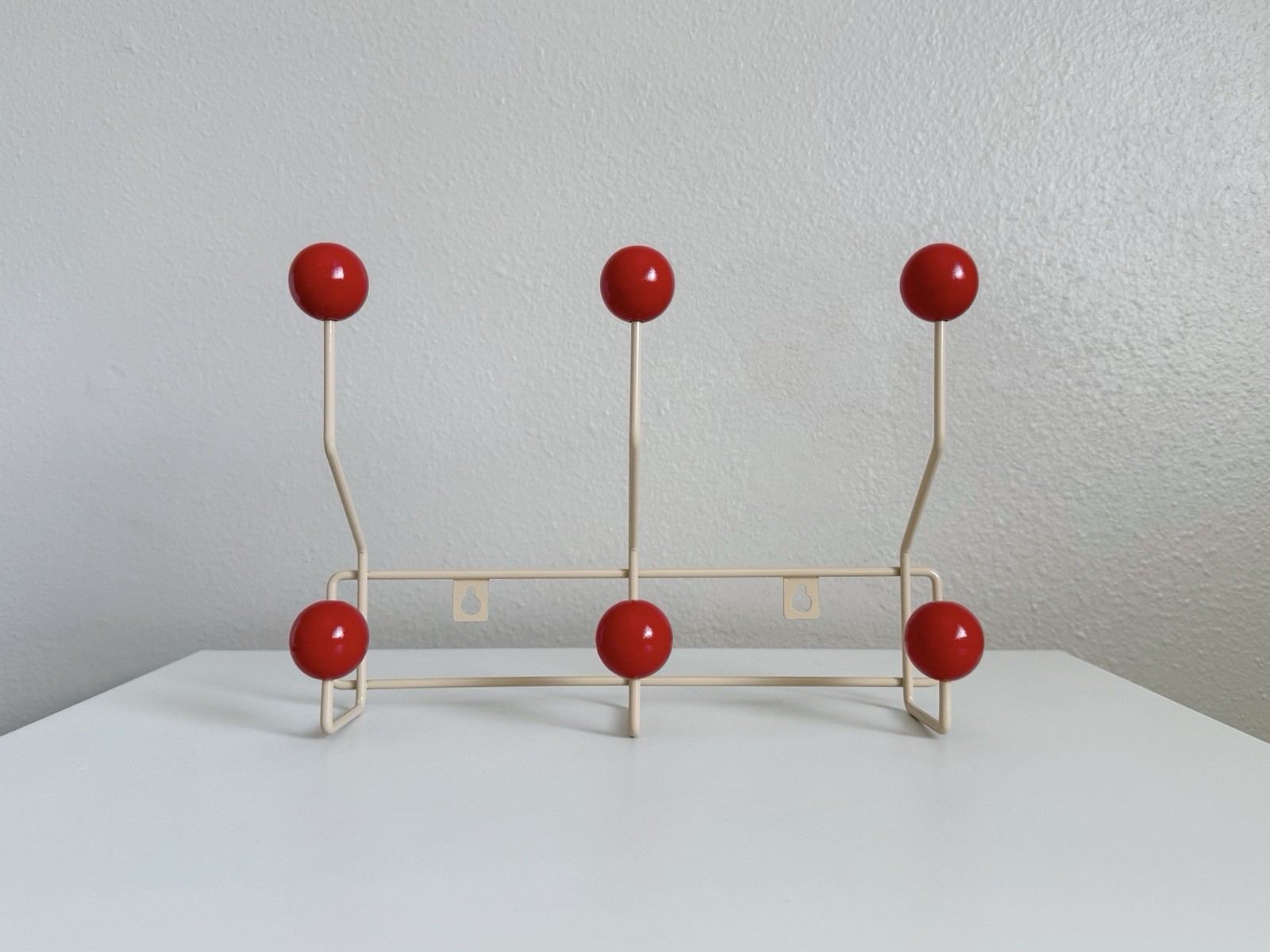 Mid Century Hooks Coat Rack Entryway Organizer Modern Minimalist Wall Art Decor gallery