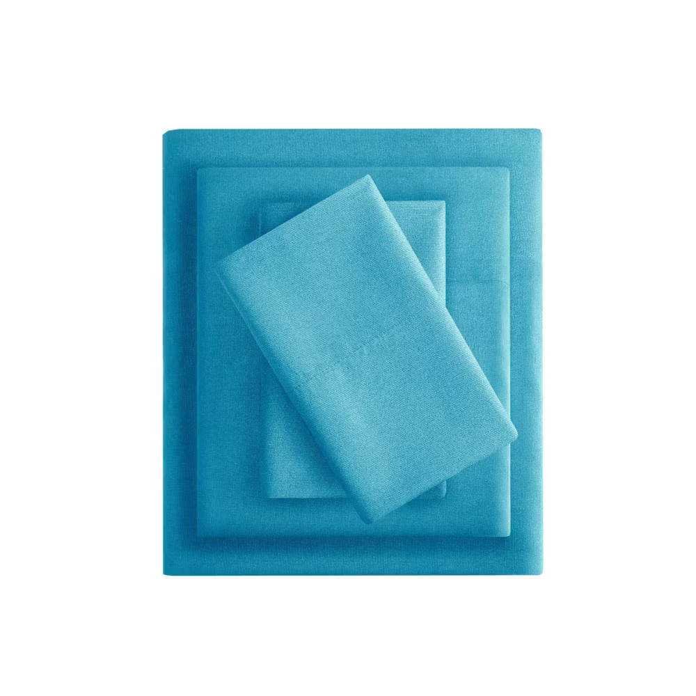 Full Microfiber All Season Wrinkle-Free Sheet Set Teal gallery