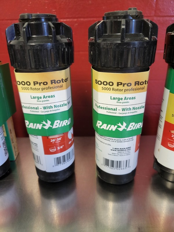 RAIN BIRD ~ 5000 Pro Rotor ~ Sprinkler Heads ~ Lot of 5 ~ NEW! gallery