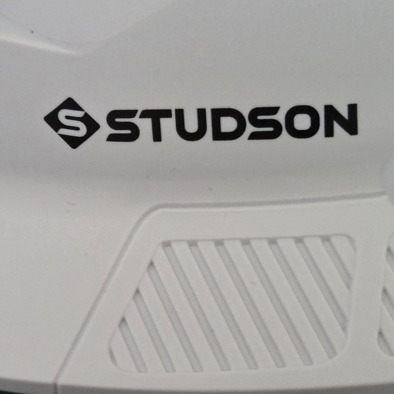 STUDSON SHK-1 Type II Class E Non-Vented Full Brim Safety Helmet White 53-63cm gallery