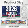 World Cup Flags 2026 Merchandise Decor 2PCS USA Canada Mexico Host Country Socce gallery
