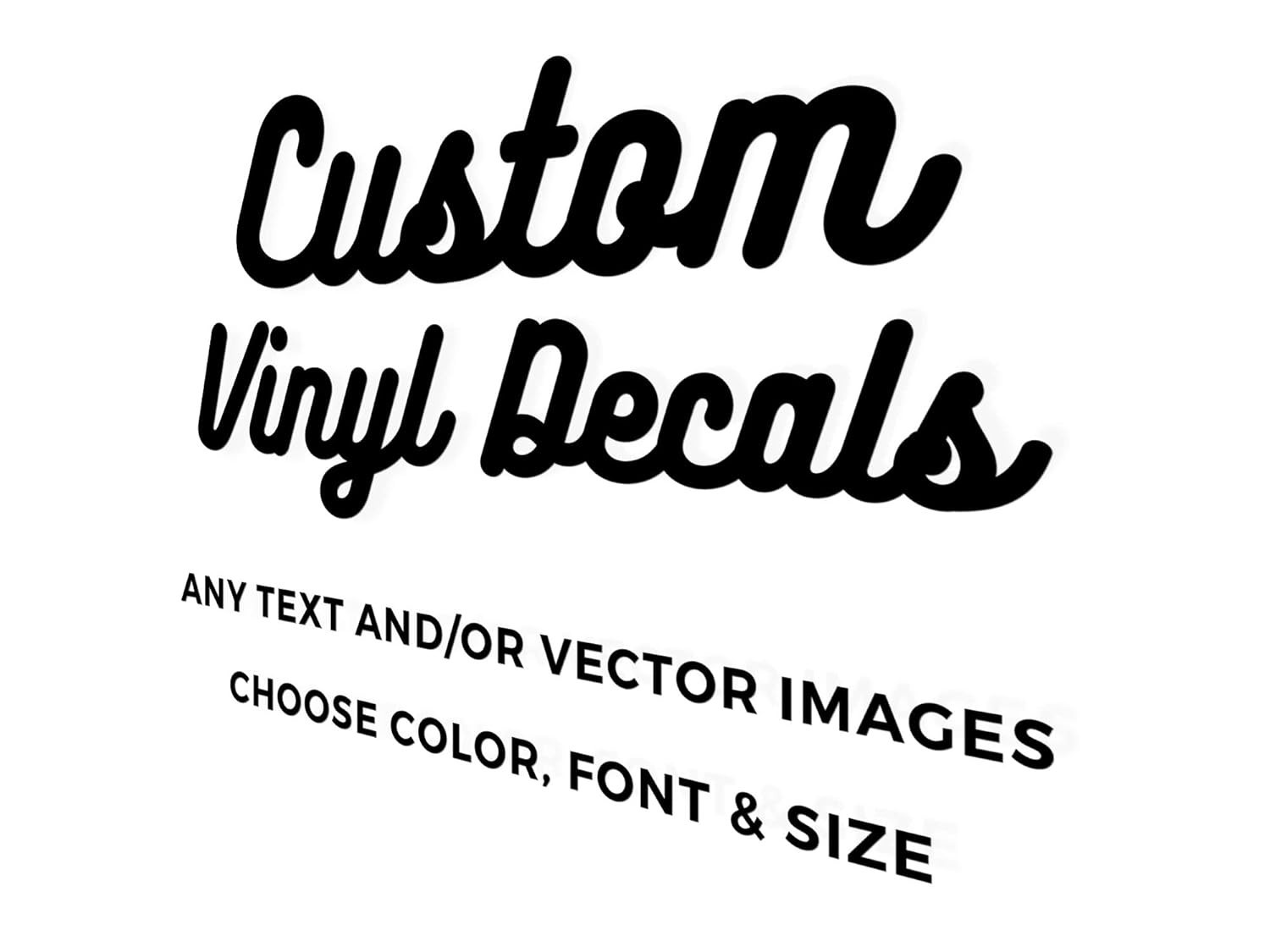 Custom Printed Full Color Outdoor Vinyl Car Bumper Sticker Decal Die Cut gallery