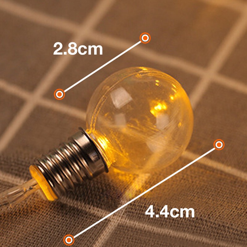 Solar Powered 21FT 30LED String Lights Garden Wedding Party Decor Waterproof US gallery